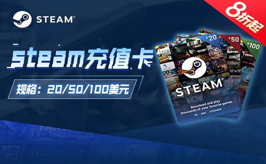 Steam充值卡-50美金(人工代充)